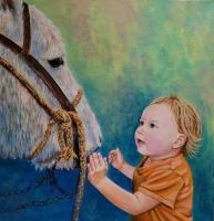 Ellie and the Donkey